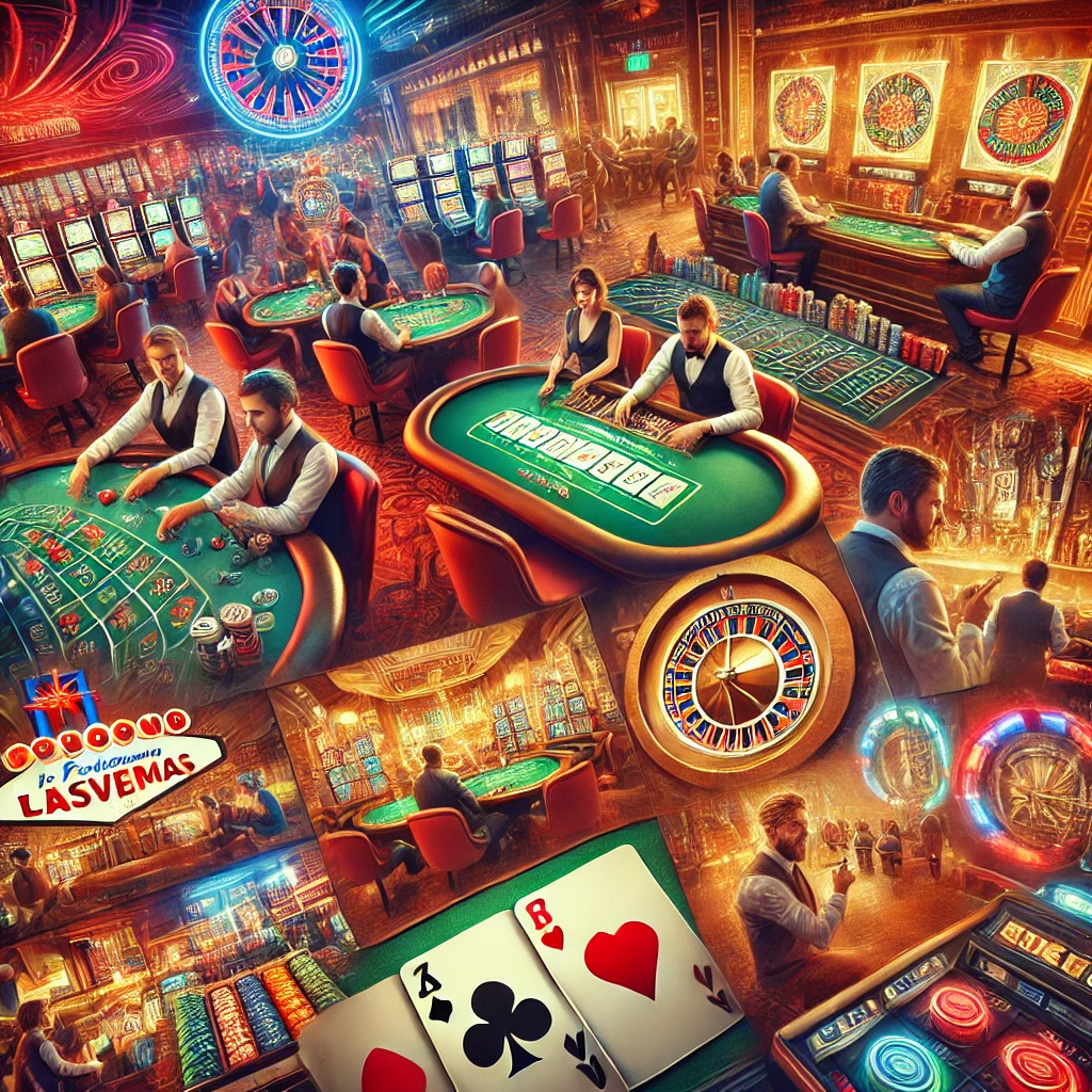 Read more about the article Discover the World of Casino Games  All Types of Gaming Options